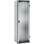 SAREL - Baie VDA-B 24U L800 P800 avec porte avant vitrée R7035 - NSYVDA24U88B