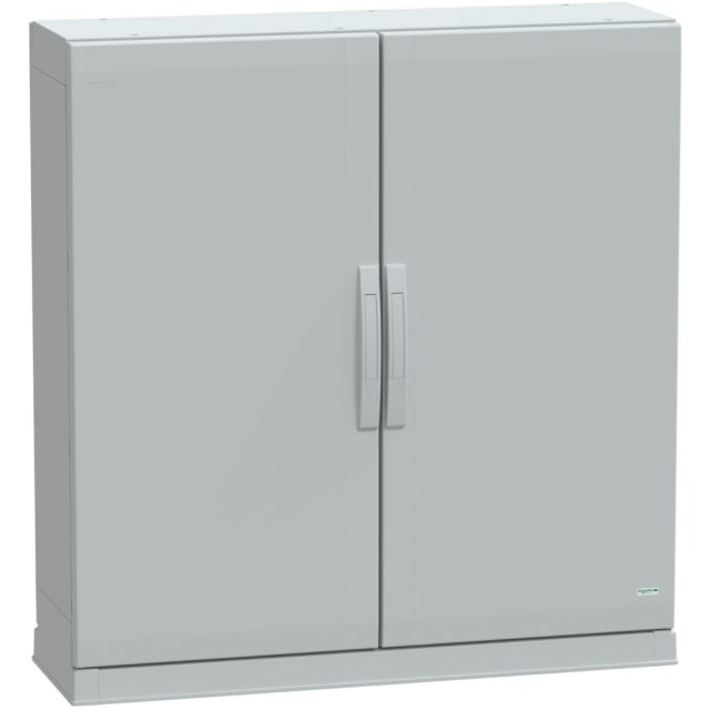 SAREL - Boîtier au sol poly. vers. PLAZ avec plinthe base ouvrante 1000x1000x320 IP54 - NSYPLAZ10103G SAREL - Boîtier au sol poly. vers. PLAZ avec plinthe base ouvrante 1000x1000x320 IP54 - NSYPLAZ10103G
