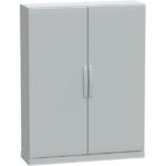 SAREL - Boîtier au sol poly. vers. PLAZ avec plinthe base ouvrante 1250x1000x320 IP54 - NSYPLAZ12103G