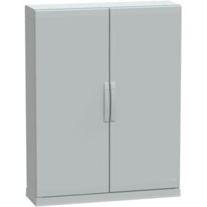 SAREL - Boîtier au sol poly. vers. PLAZ avec plinthe base ouvrante 1250x1000x320 IP54 - NSYPLAZ12103G