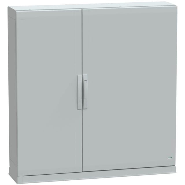 SAREL - Boîtier au sol poly. vers. PLAZ avec plinthe base ouvrante 1250x1250x320 IP54 - NSYPLAZ12123G SAREL - Boîtier au sol poly. vers. PLAZ avec plinthe base ouvrante 1250x1250x320 IP54 - NSYPLAZ12123G