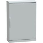 SAREL - Boîtier au sol poly. vers. PLAZT avec plinthe ouvrante +auvent 1000x750x320 IP44 - NSYPLAZT1073G