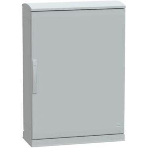 SAREL - Boîtier au sol poly. vers. PLAZT avec plinthe ouvrante +auvent 1000x750x320 IP44 - NSYPLAZT1073G