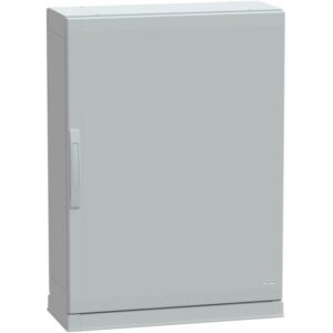 SAREL - Boîtier au sol polyester vers. PLAZ avec plinthe base ouvrante 1000x750x320 IP54 - NSYPLAZ1073G