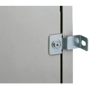 SAREL - Jeu de pattes de fixation murale pour vers. PLA ou PLAT (4 ou 6 pattes acc. H) - NSYFMPLA
