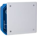 SAREL - Multifix Modulo - boîte de jonction - simple - bleu - 135x135x47 mm - ENN04513