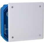 SAREL - Multifix Modulo - boîte de jonction - simple - bleu - 135x135x47 mm - ENN04513