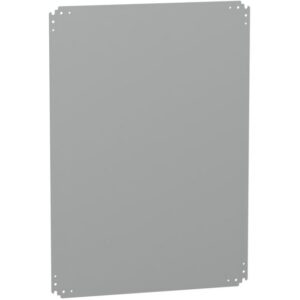SAREL - Plaque de montage métallique pour boîtier PLA H 1000 x l 750 mm - NSYPMM107