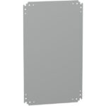 SAREL - Plaque de montage métallique pour boîtier PLA H 500 x L 750mm ou H 750 x l 500mm - NSYPMM75