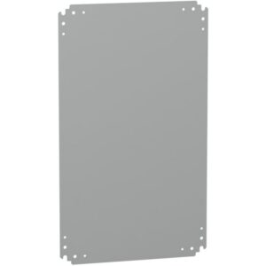 SAREL - Plaque de montage métallique pour boîtier PLA H 500 x L 750mm ou H 750 x l 500mm - NSYPMM75