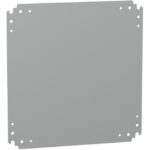 SAREL - Plaque de montage métallique pour boîtier PLA H 500 x l 500 mm - NSYPMM55