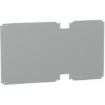 SAREL - Plaque de montage métallique pour boîtier PLA H 750 x l 1250 mm - NSYPMM712