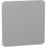 SAREL - Plaque de montage métallique pour boîtier PLA H 750 x l 750 mm - NSYPMM77