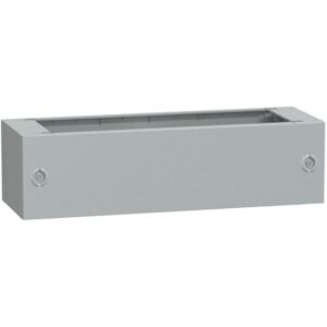 SAREL - Plint. en poly. renf. de fdv pour boît. PLA(T)73 à ouv. front. IP44-IK10 RAL7035 - NSYZA273G