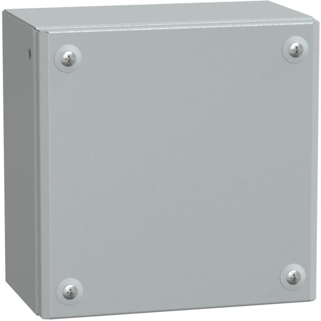 SAREL - Porte pleine métallique industrielle H200xL200xP120 IP66 IK10 RAL 7035 - NSYSBM202012 SAREL - Porte pleine métallique industrielle H200xL200xP120 IP66 IK10 RAL 7035 - NSYSBM202012