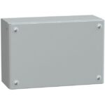 SAREL - Porte pleine métallique industrielle H200xL300xP120 IP66 IK10 RAL 7035 - NSYSBM203012