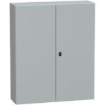 SAREL - Spacial S3D 2 portes H1200xL1000xP300 + châssis plein - NSYS3D121030DP