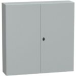 SAREL - Spacial S3D 2 portes H1200xL1200xP300 + châssis plein - NSYS3D121230DP
