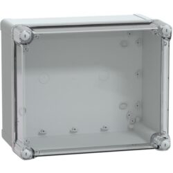 SAREL - boite couvercle haut transparent 291x241x168 PC - NSYTBP292416HT