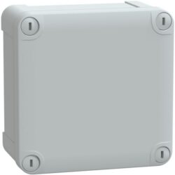 Détails visibles de Boîtier industriel ABS étanche 116x116x62 mm pour Boîtes de jonction