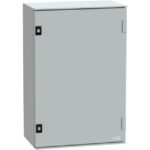 SAREL - boîtier monobloc polyester à montage mural IP66 H647xL436xP250 mm - NSYPLM64G