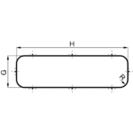Grille métallique de ventilation 216 x 62 mm NSYCAG216X62M – Image 3