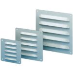 SAREL - grille sortie métallique découpe 170x190mm - NSYCAG170X190LM