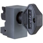 SAREL - insert double barre 5 mm pour poignée - NSYINDB51