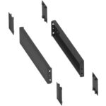 SAREL - jeu 2 trappes latérales pour socle 100x300 mm - NSYSPS3100