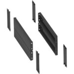 SAREL - jeu 4 trappes latérales pour socle SM-SF 200x400 mm - NSYSPS4200
