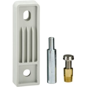 SAREL - jeu de 4 pattes de fixation murale polyamide pour PLM3025 à 108 - NSYPFPLMG