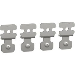 SAREL - jeu de 4 pattes fixation acier coffret - NSYAEFPFSC