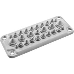 Détails visibles de Membrane passe-câbles FL21 T25 pour boîtier pour Passe-câbles