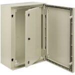 SAREL - porte interne réversible polyester 2 verrous modèle réseau pour PLM75 - NSYPAP75G