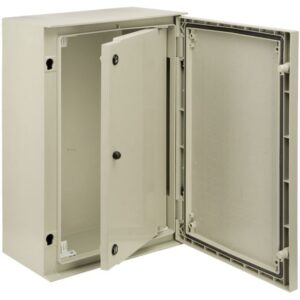 SAREL - porte interne réversible polyester 2 verrous modèle réseau pour PLM75 - NSYPAP75G