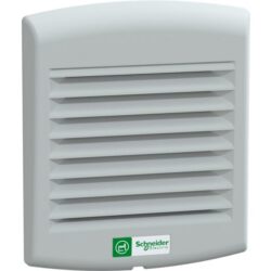 Détails visibles de Ventilateur axial avec filtre 38 m3/h 230V IP54 pour Ventilation d’armoire électrique