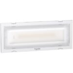 SCHNEIDER EMERGENCY LIGHTING - Eclairage de secours Exiway Trend LED Standard IP42/250lm multi-autonomie P/NP - OVA47030
