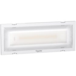 Éclairage de secours LED 250 lm, finition Blanc