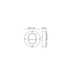 SG Lighting - Callisto applique graphite 4W LED 3000K - 923015 – Image 3