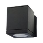 SG Lighting - Echo 230V applique 1x35W GU10 noir IP54 - 614680