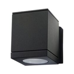 SG Lighting - Echo 230V applique 1x35W GU10 noir IP54 - 614680