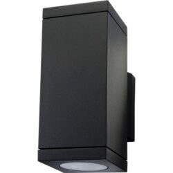 SG Lighting - Echo 230V applique 2x35W GU10 noir IP54 - 614682