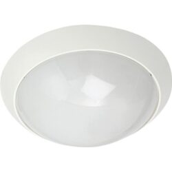 SG Lighting - Econ Alu plafonnier 230V E27 60W blanc IP21 - 121191