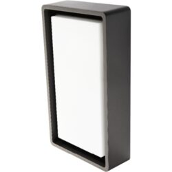 Applique murale LED graphite 3000K, configuration visible