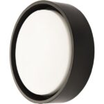 SG Lighting - FRAME ROUND NOIR LED 3000K + DETECTEUR - 605053
