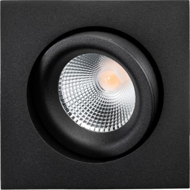 SG Lighting - Junistar Lux Square Noir 8W Led 2700K - 902587 SG Lighting - Junistar Lux Square Noir 8W Led 2700K - 902587