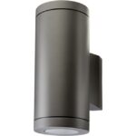 SG Lighting - Metro 230V applique 2x35W GU10 graphite IP54 - 623692