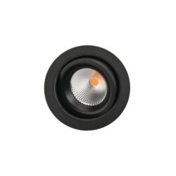 SG Lighting - Promopack 8x Junistar Eco LED 6W 2700K IP44/65 DIM noir + trolley - PROMO905216