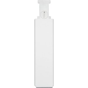 Embout conducteur rail Zip Slim blanc pour éclairage technique