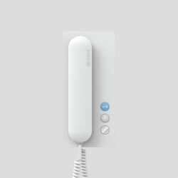 Détails visibles de Combiné parlophone 1+N blanc avec ouvre-porte lumière pour Parlophones ,interphones